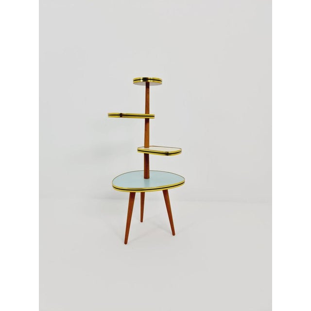 Contemporary Vintage German Plant Stand, 1950s For Sale - Image 3 of 11