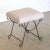 Panoplie Iron Loop Stool, Brown Stripe For Sale In Los Angeles - Image 6 of 10