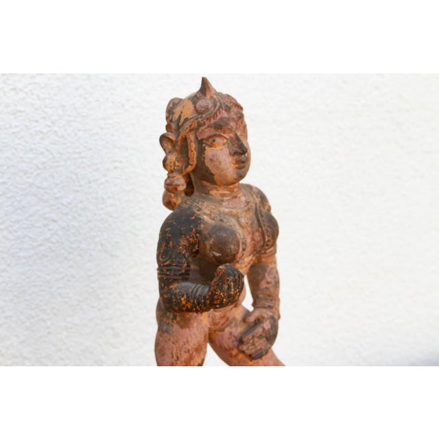 18th Century Indian Deity Sculpture For Sale - Image 9 of 10