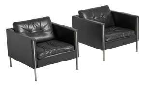 Set of Dutch 442 Lounge Chairs by Pierre Paulin for Artifort, 1962