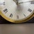 Modernist Wood and Brass Table or Wall Clock from Junghans, Germany, 1970s For Sale - Image 8 of 18