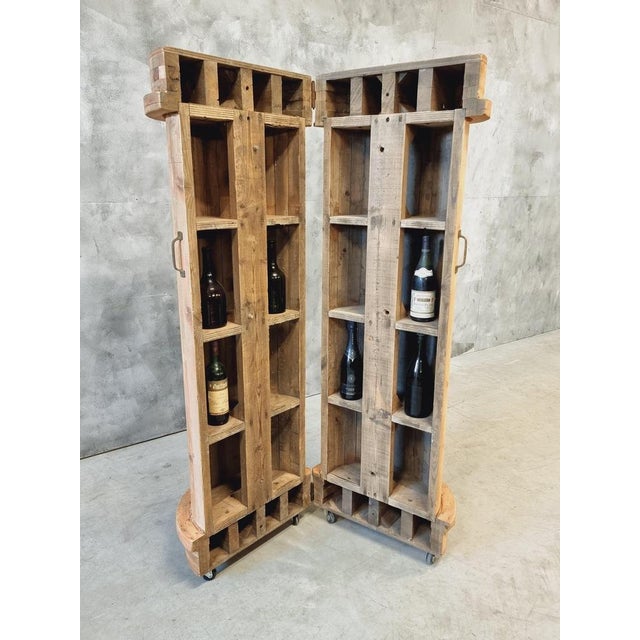 Vintage Industrial Drinks Cabinet in Pine, 1930s For Sale - Image 15 of 18