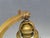 Goldenrod Art Nouveau Night Lamp in Glass and Metal, Germany, 1900s For Sale - Image 8 of 9