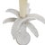 Ceramic Vintage Palm Beach Regency White Porcelain Palm Tree Table Lamp For Sale - Image 7 of 16
