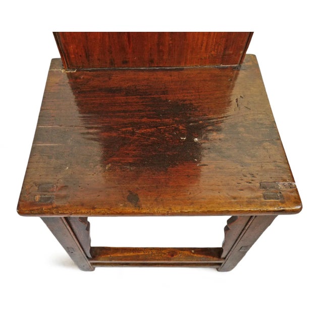 Antique Chinese Wood Lotus Chair For Sale In Los Angeles - Image 6 of 11