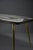 1950s Abstract Black and White Glass Mosaic Coffee Table with Brass Legs by Berthold Müller, 1955 For Sale - Image 5 of 18