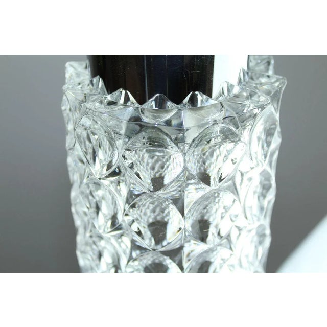 Crystal Glass Pendant Lamp from Cosack, 1960s For Sale - Image 4 of 10