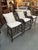 Design Plus Gallery presents a Set of Three Palermo Counter Stools from Palecek. The chairs have a powder coated aluminum...