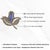 2.5 Ct Tanzanite & Diamond Tulip Convertible Brooch Pendant in 925 Sterling Silver For Sale - Image 13 of 16
