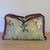 Green Brunschwig & Fils Fabriano Jade Lumbar Pillows With Purple Pleated Ruffle- Pair For Sale - Image 8 of 9