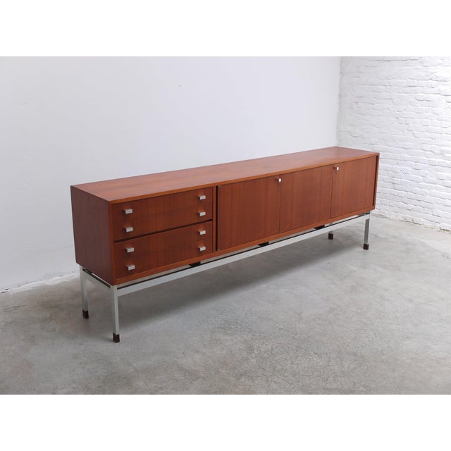 Modern Large Modernist Sideboard by Werner Wölfers for V-Form, 1960s For Sale - Image 3 of 18