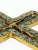 Gilt Ceramic Byzantine Crucifix by Marc Roussel, Vallauris, 1962 For Sale - Image 6 of 12