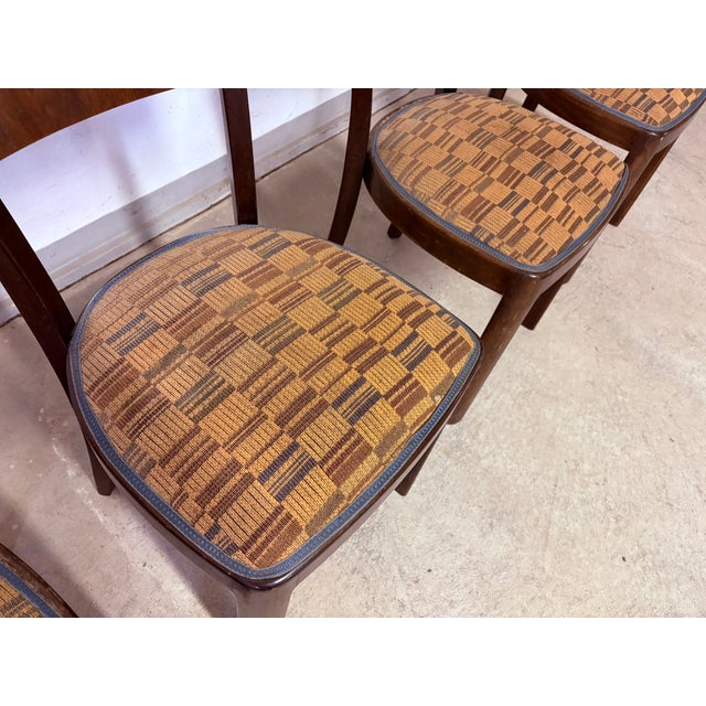 Dining Table and Chairs from Thonet, 1940s, Set of 5 For Sale - Image 10 of 13