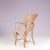 Vintage Armchair with Wooven Seat and Backrest, 1950s For Sale - Image 6 of 8