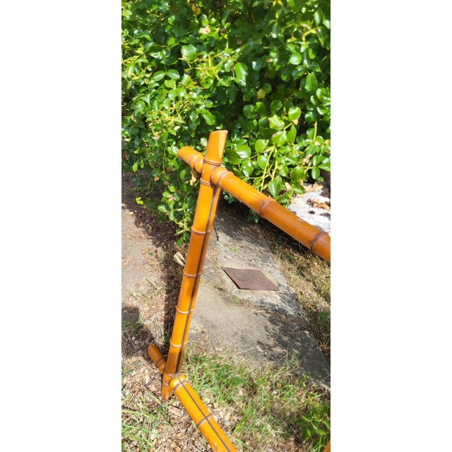 Antique Bamboo Style Mirror, 1890s For Sale - Image 8 of 9