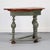 Antique Swedish Painted Folk Art Rustic Gustavian Side Table For Sale - Image 5 of 12