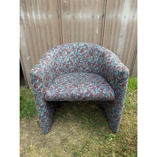 Postmodern 1990s Postmodern Barrel "Nanden" Chair in the Style of Hans Weidmann For Sale - Image 3 of 9