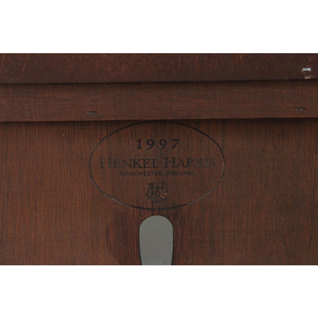 Henkel Harris Model H-35 Chippendale Mahogany Mirror For Sale - Image 13 of 14