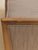 Wood The Vintage Mid Century Walnut Lounge Chair in Textured Beige Upholstery For Sale - Image 7 of 10