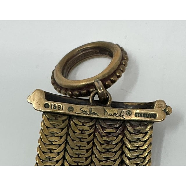 1990s 1990s Stephen Dweck 7 Strand Bracelet, Sterling For Sale - Image 5 of 6