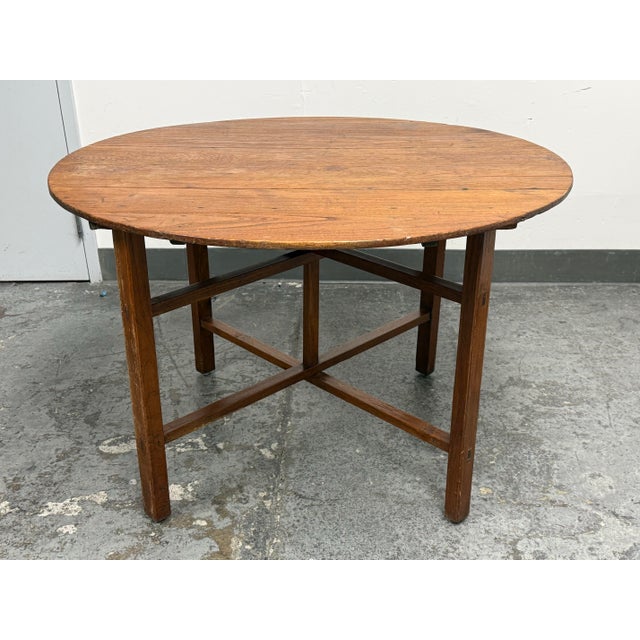 Burmese Folding Table, Antique | Chairish