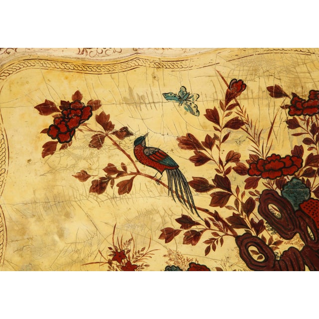 Louis XV Style Chinoiserie Tray Top Low Table For Sale - Image 10 of 12