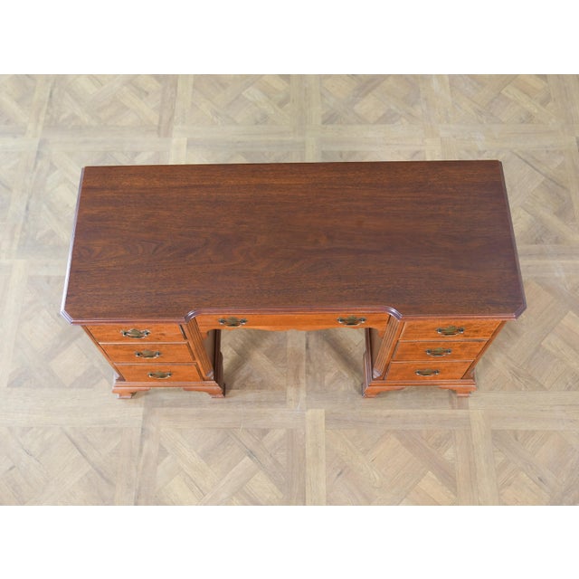 Vintage Chippendale Style Kindel Desk For Sale - Image 12 of 12