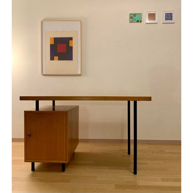 Mid-Century Modern Mid-Century Desk from Wohnhilfe Zürich, 1950s For Sale - Image 3 of 16