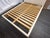 Rh Restoration Hardware Ligné Fabric Panel Bed Queen | Light Brushed Oak | Natural Performance Linen Weave For Sale - Image 9 of 18