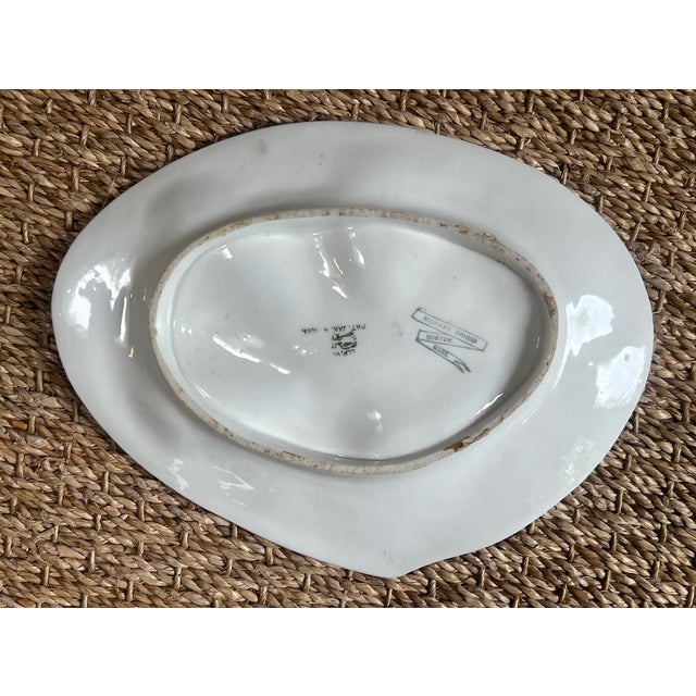 Late 20th Century 19th Century Oyster Plate by Union Porcelain Works For Sale - Image 5 of 5