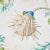 Schumacher Schumacher Del Tesoro Wallpaper in Blue & Green For Sale - Image 4 of 4