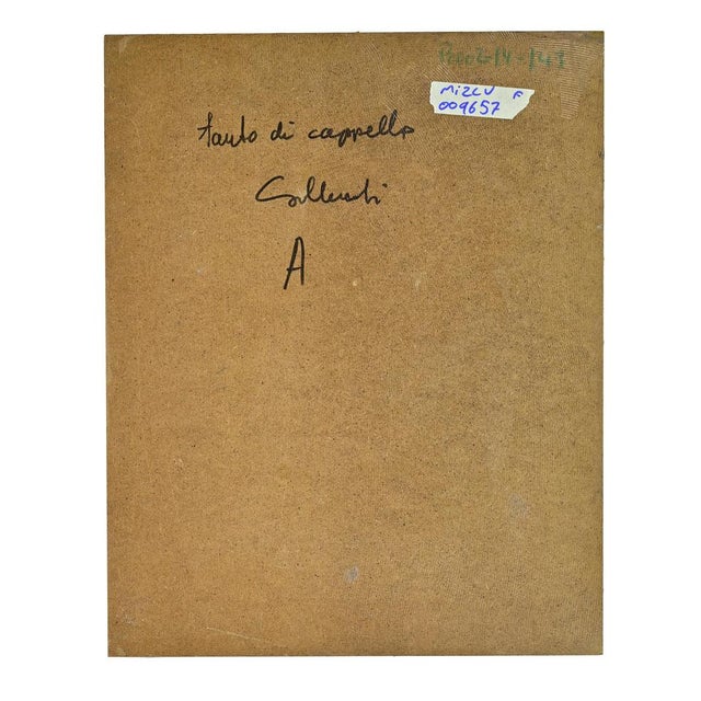 Alberto Gallerati, Hats Off to You, Oil Painting, 1980s For Sale - Image 3 of 6