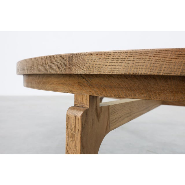 1990s Modern Table in Ceder Wood and Glass, Italy, Late 20th Century For Sale - Image 5 of 13