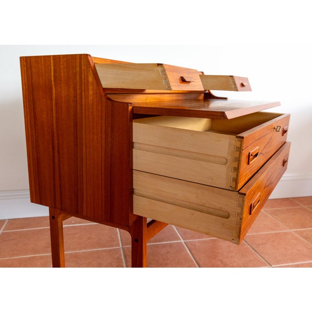 Mid-Century Danish Bureau Desk by Arne Wahl Iversen, 1960s For Sale - Image 13 of 18