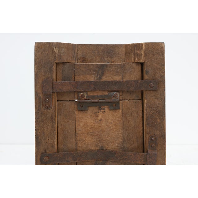 Small Rustic Wooden Photoframe with Glass, France, 1920s For Sale - Image 13 of 14