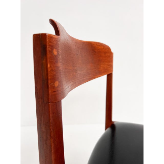 Mid-Century Danish Dining Chairs attributed to Henning Kjærnulf for Korup Stolefabrik, 1960s, Set of 4 For Sale - Image 15 of 18