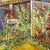 Impressionistic Oil Painting of a Garden Scenery, Alexander Michael 1994 For Sale - Image 6 of 8