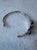1980s Sterling Silver and Malachite Hand Made Bangle Bracelet For Sale - Image 4 of 4