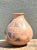 Late 20th Century Vintage Hand-Painted Geometric Pottery Vase For Sale - Image 5 of 12