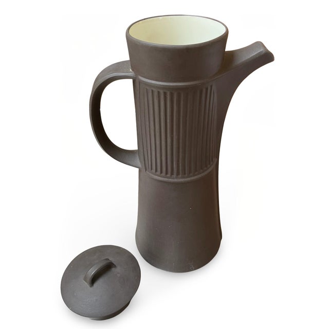Coffee Late 20th Century Dansk Flamestone Stoneware Coffee Pot by Jens Quistgaard For Sale - Image 8 of 15