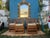 1970s Rare Set of 4 Banboo Chairs For Sale - Image 12 of 12