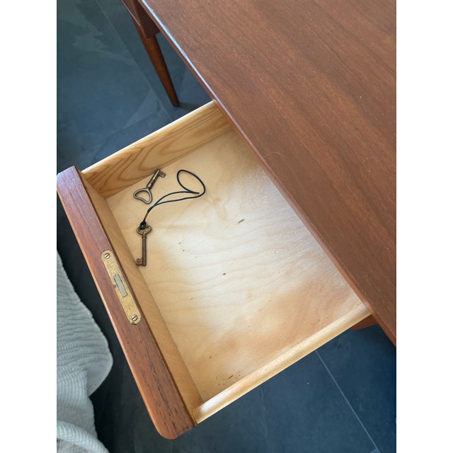 1960s Mid Century Teak Desk For Sale In Dallas - Image 6 of 11