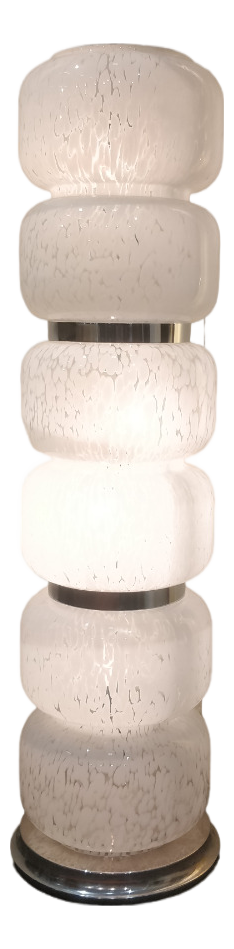 Totem-Shaped Floor Lamp by AV Mazzega, 1960s