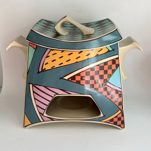 Red Vintage Fonduetopf by Dorothy Hafner for Rosenthal, Germany, 1980s For Sale - Image 8 of 12