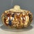 Antique Japanese Satsuma Lidded Jar With Hand-Painted Figural Scenes For Sale In Los Angeles - Image 6 of 9