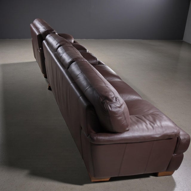 Leather Lounge Set — Studio Edition For Sale - Image 4 of 9