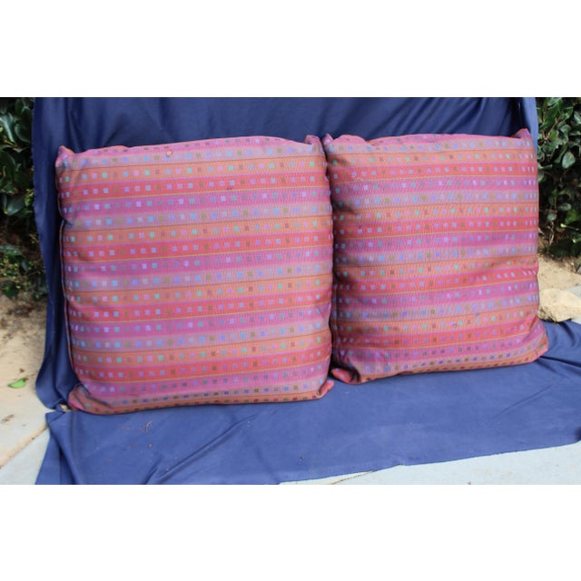 1980s Down Filled Pillows - a Pair For Sale In San Diego - Image 6 of 6