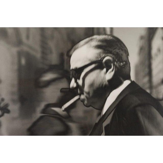 Street Art Michael Spano - Man With Cigar, 1986 Signed Solarized Gelatin Silver 2/25 For Sale - Image 3 of 8
