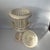 Mid Century Porcelain Neoclassical Italian Impero Urn circa 1950. This urn is marked KBNY Italy, Active from 1895 through...