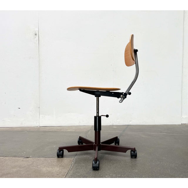 Mid-Century Modern Danish Swivel Architect's Office by Jørgen Rasmussen for Kevi Fritz Hansen, 1960s For Sale - Image 9 of 18